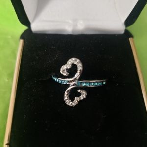 Open heatrs ring sz 7